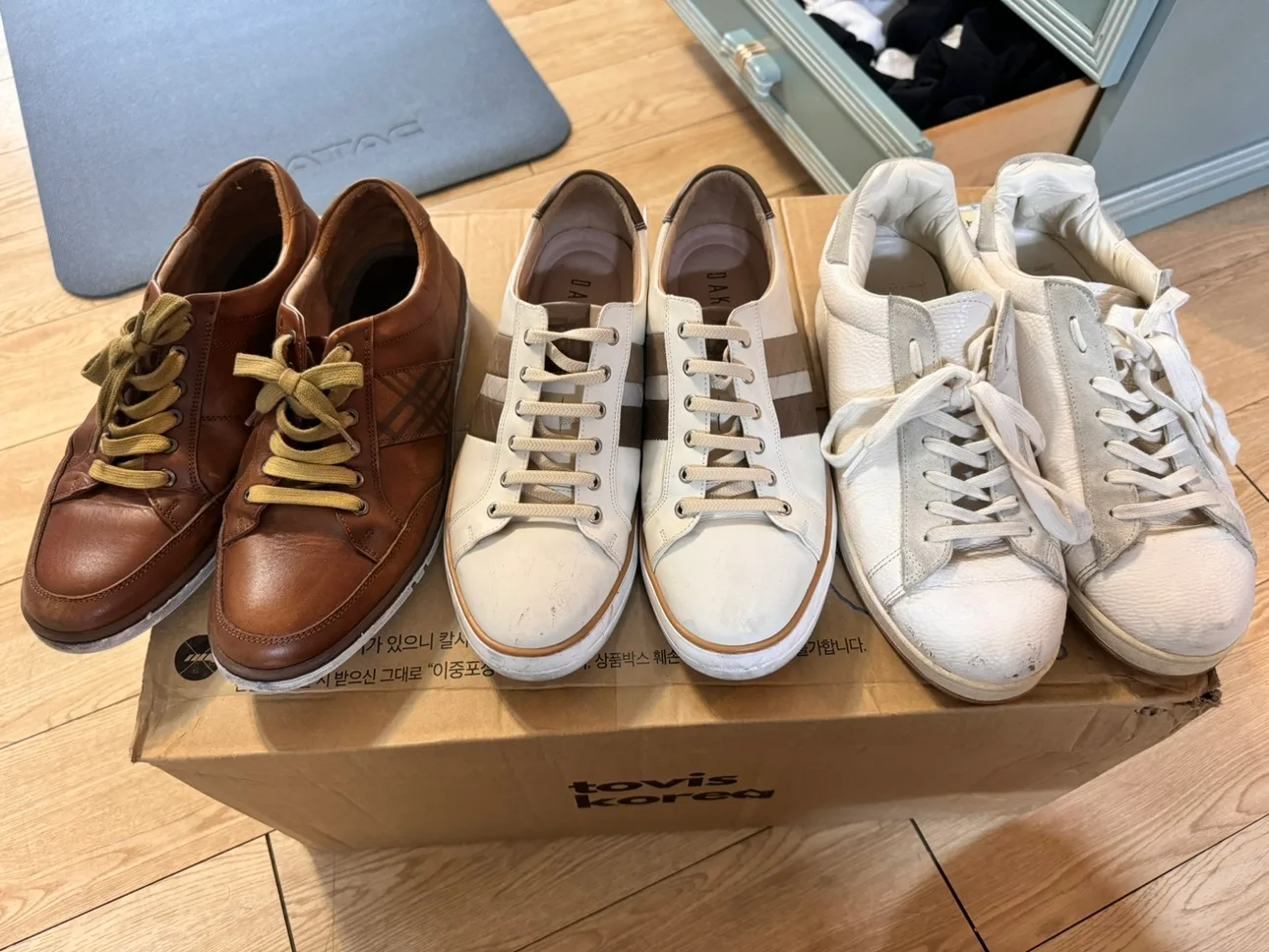 중고 신발 저렴하게 팝니다.