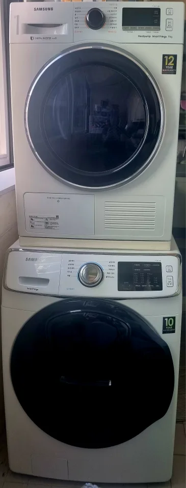삼성세탁기(17kg)+삼성건조기(9kg)