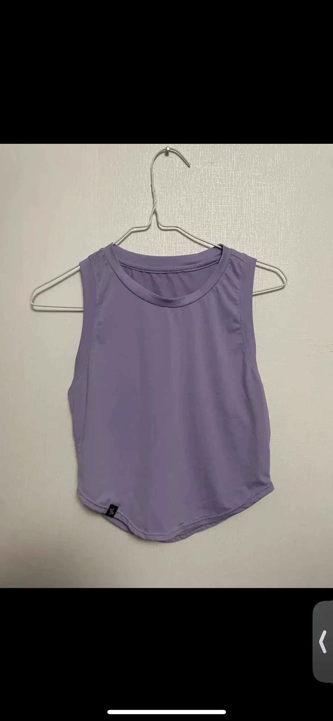 젝시믹스 크롭 탑 / 바이올렛