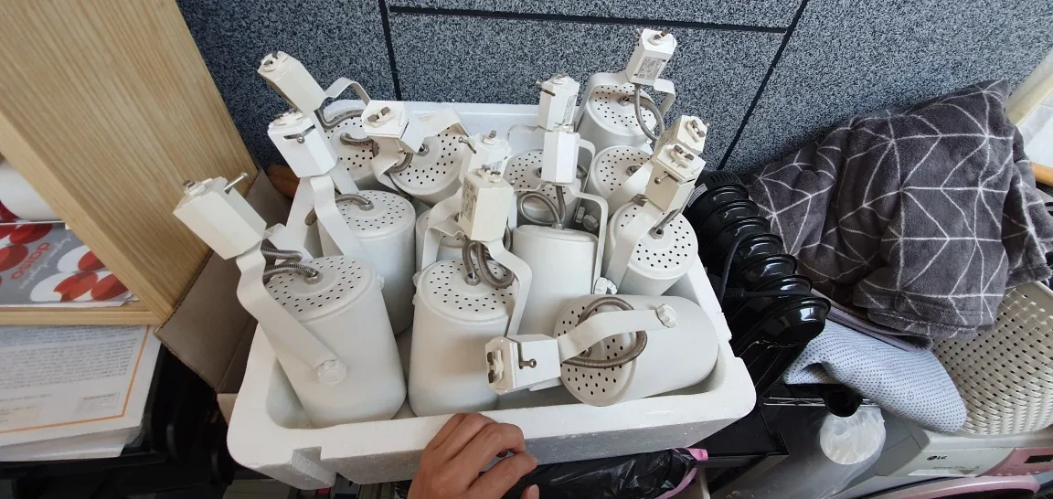 레일등 중고 12개