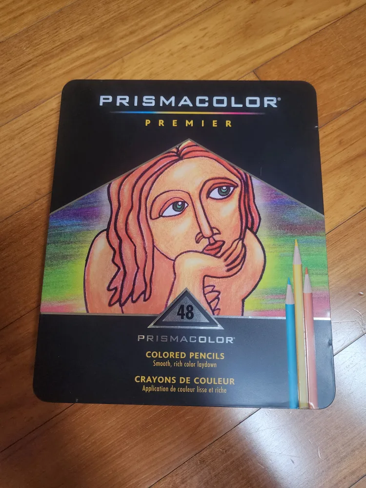 프리즈마색연필 48색 중고