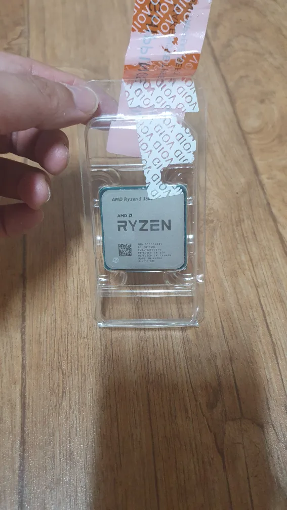 중고 AMD CPU 3600 팝니다.