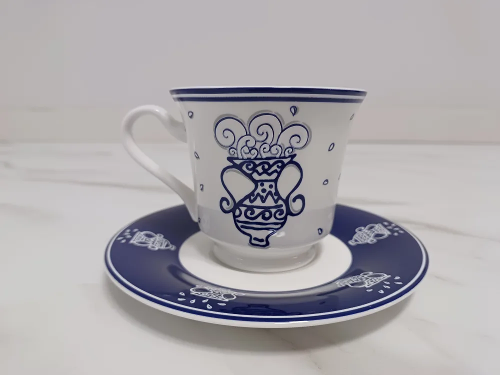 한국도자기 찻잔 커피잔