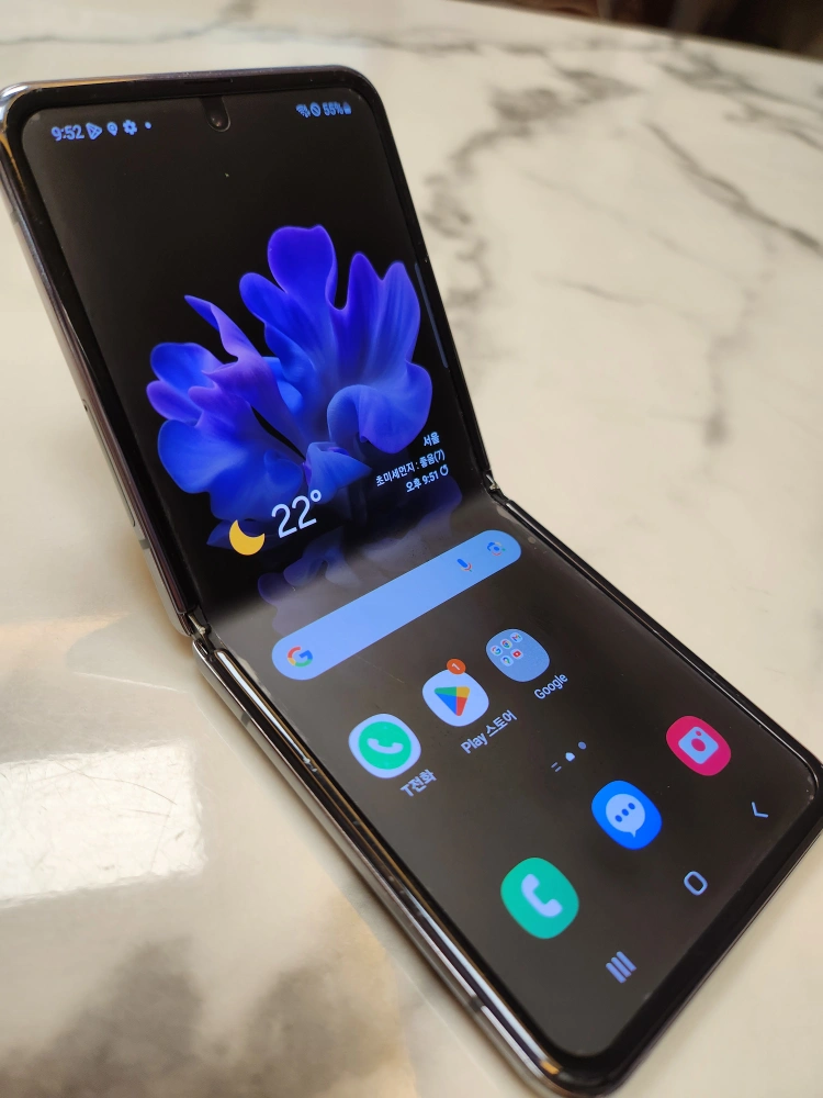 갤럭시 Z플립 5G (SM-F707N) 256기가 쥐색