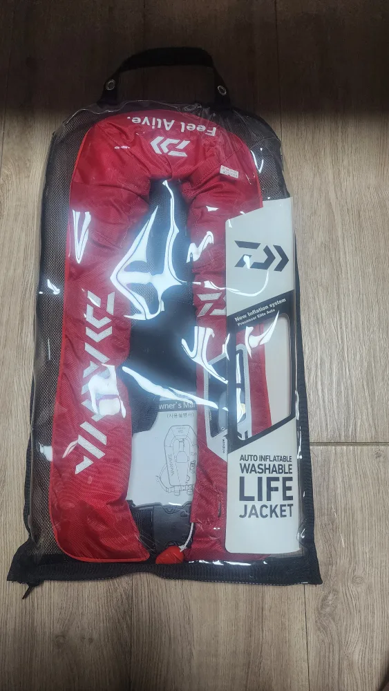다이와df-9200 팽창식 구명조끼 신품 떨이