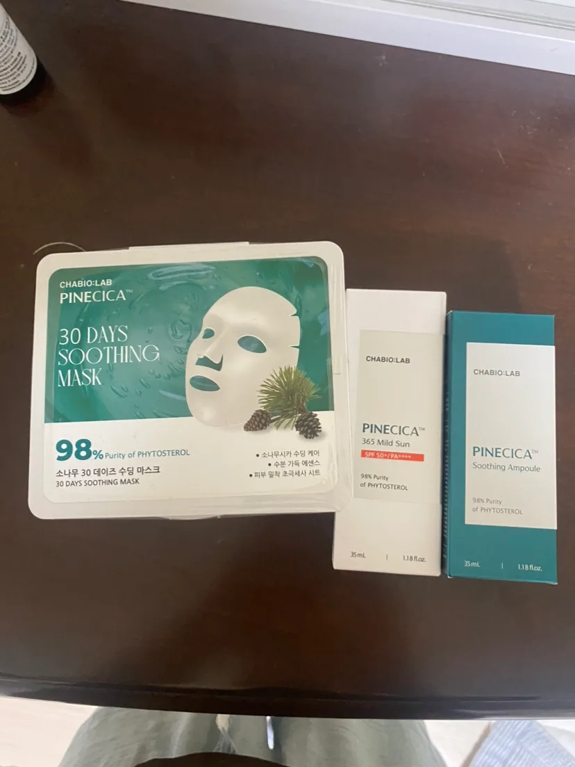 차바이오랩 파인시카 마스크팩, 선크림 앰플 일괄