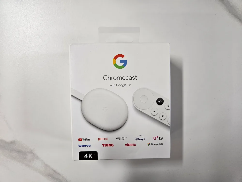 크롬캐스트 4K 국내 정발 중고 판매합니다