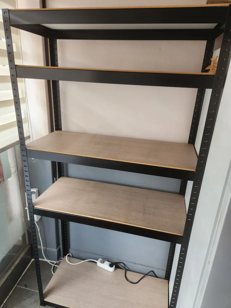 [중고] 철제선반 무볼트 조립식