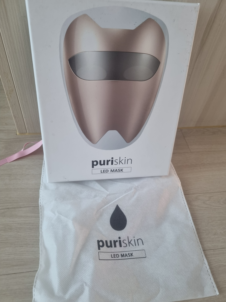 puri skin LED MASK 로즈골드 (미사용)