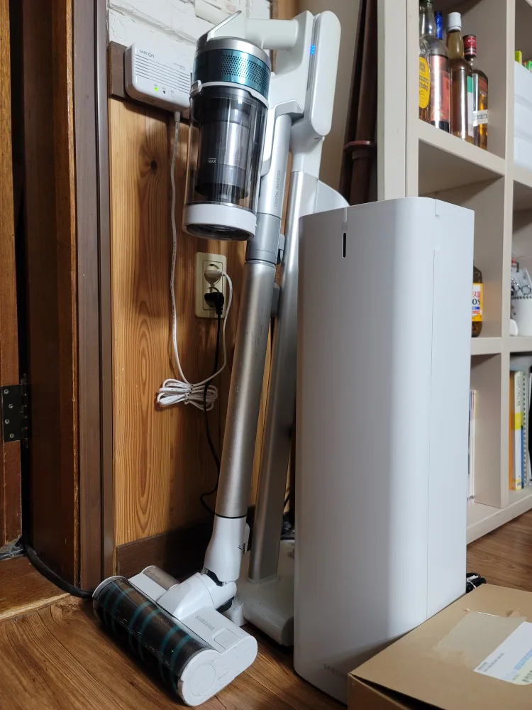 삼성 제트청소기+청정스테이션 팜