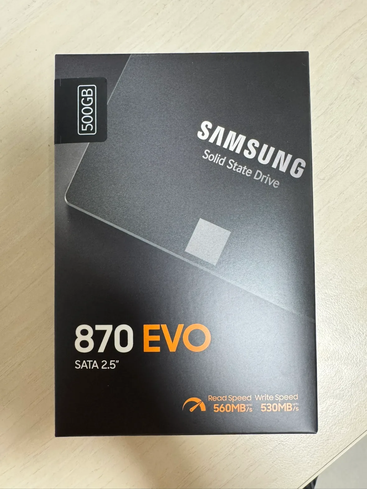 삼성 870evo 500GB 미개봉 새제품