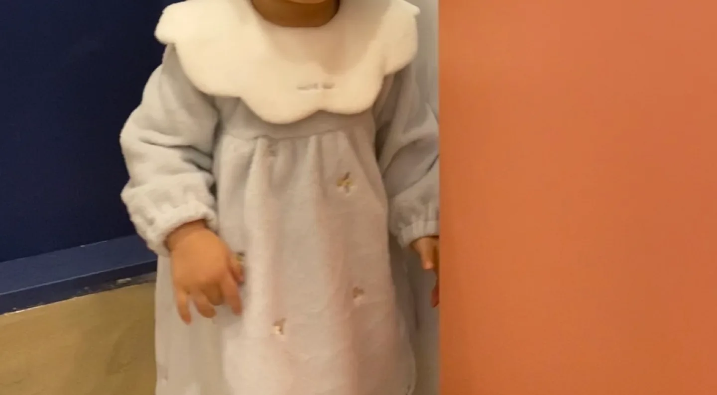 밍크뮤 겨울 유아 원피스 24m