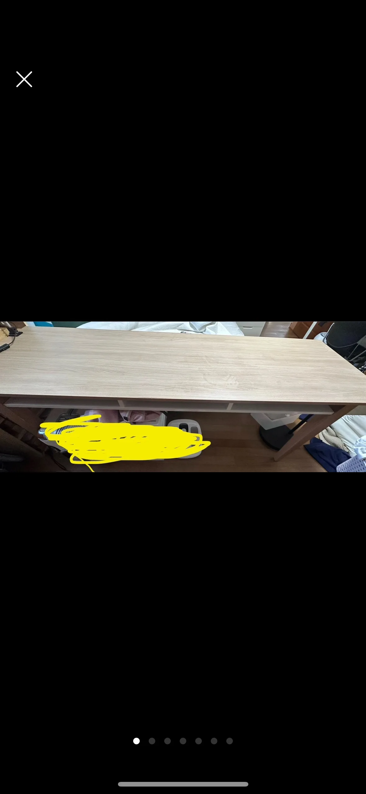 한샘 2인 책상 나눔