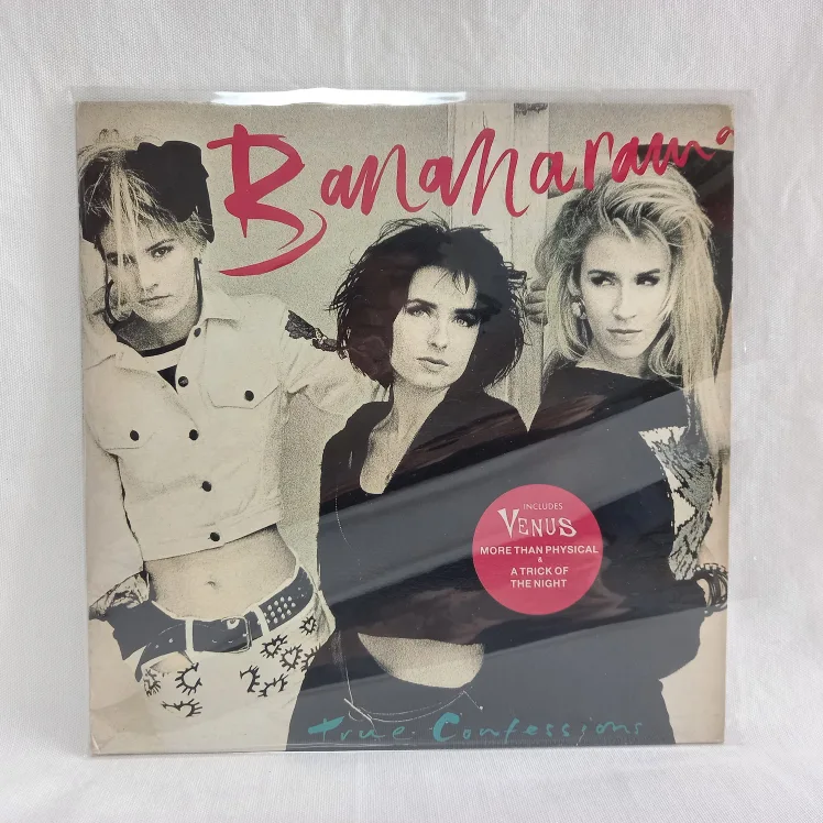 중고LP 바나나라마 Bananarama true confessons 엘피 레코드판 vinyl 바이닐