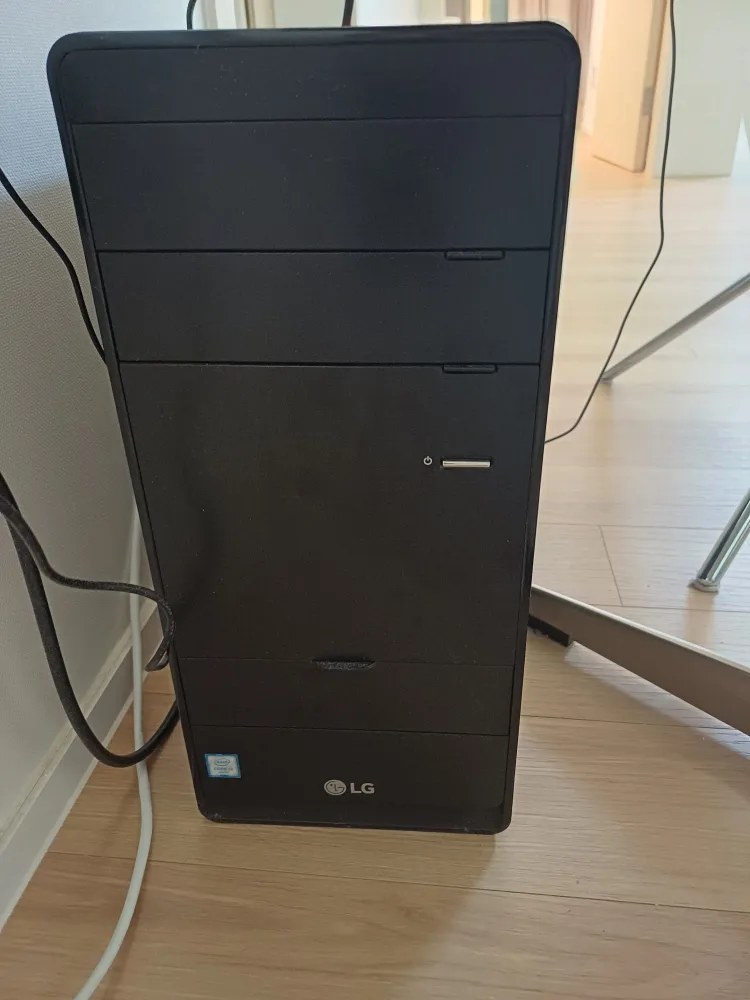 LG데스크탑 i5+24인치 모니터 세트