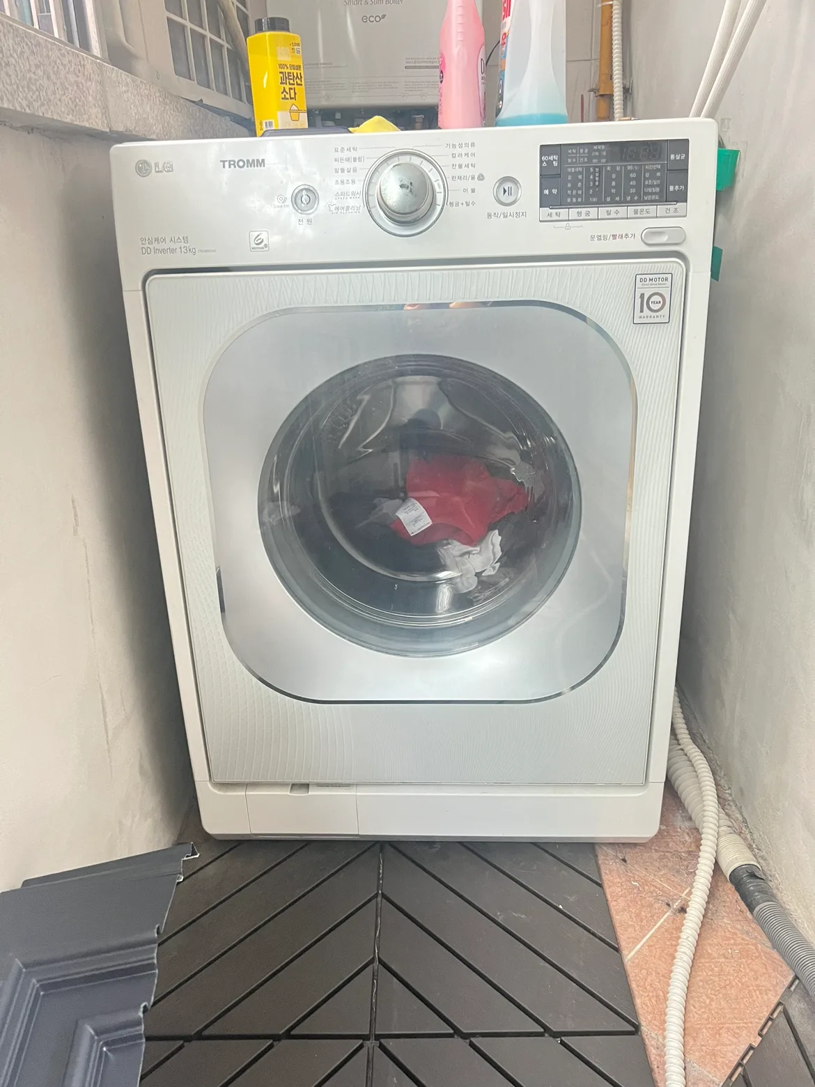 LG 건조가능 드럼세탁기