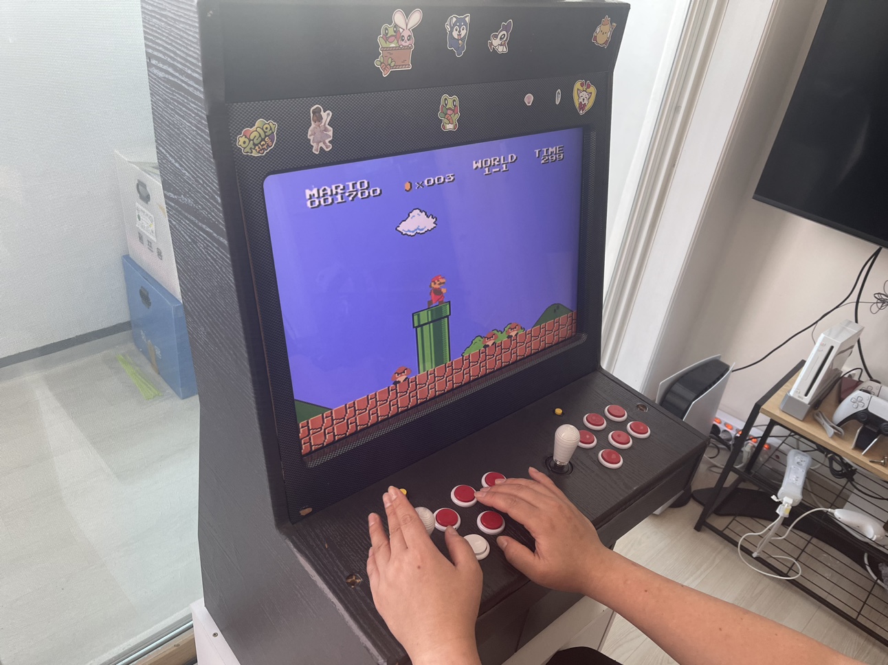 가정용 오락실게임기 팝니다 팩2개