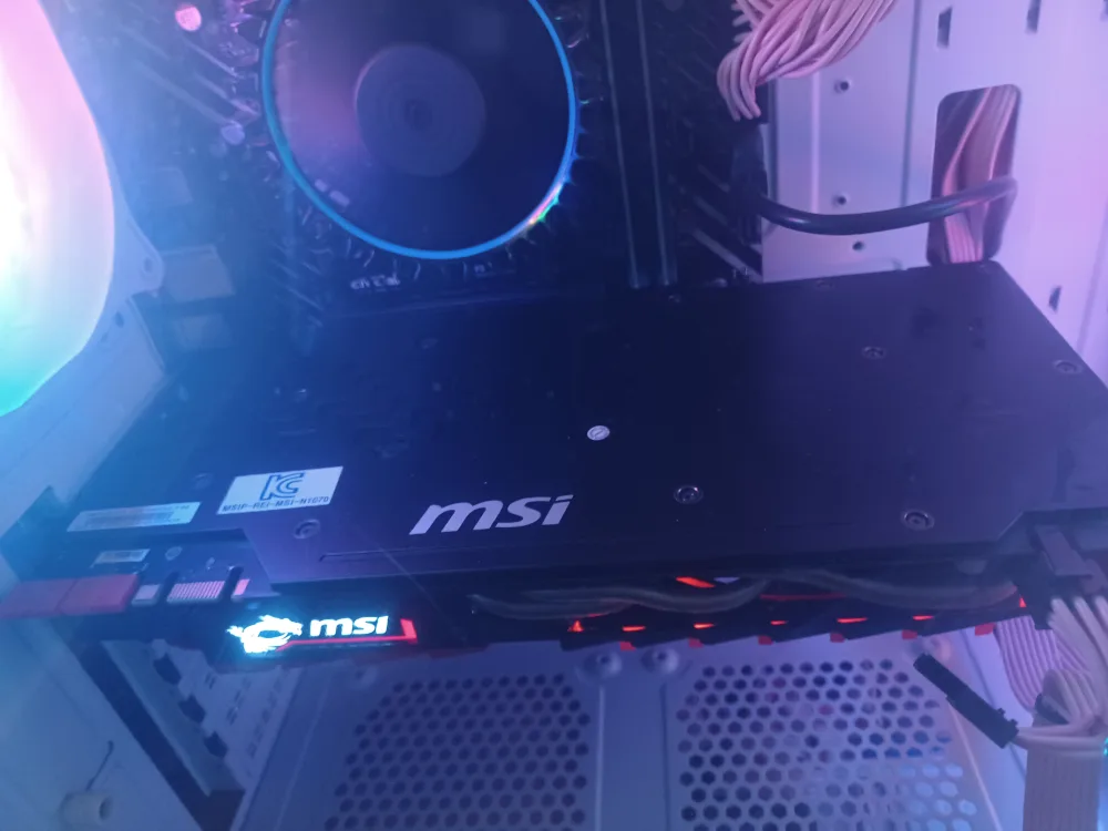 msi 중고 1070 8GB 그래픽카드