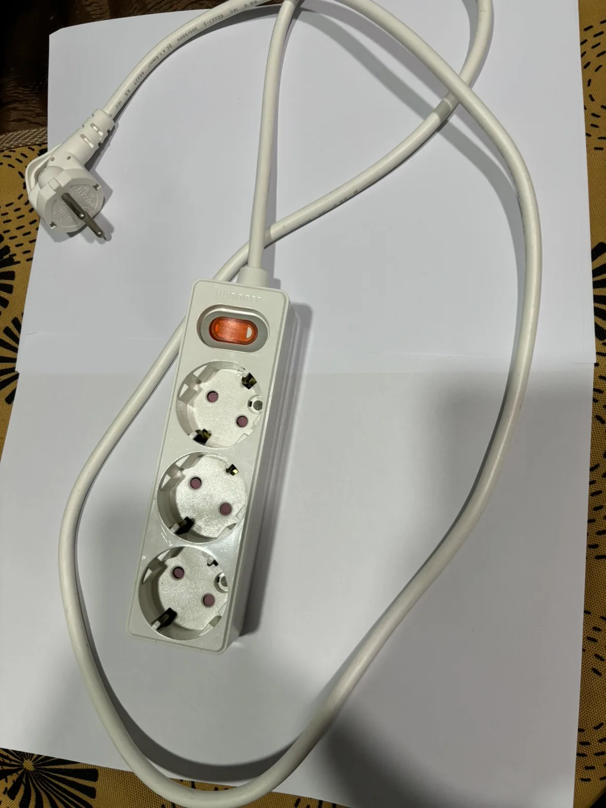 3구 멀티탭 중고