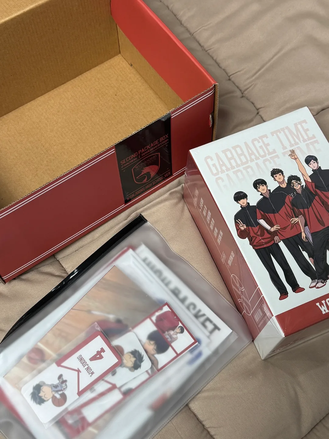 갑타 가비지타임 원중고 단행본 2차 펀딩 미개봉