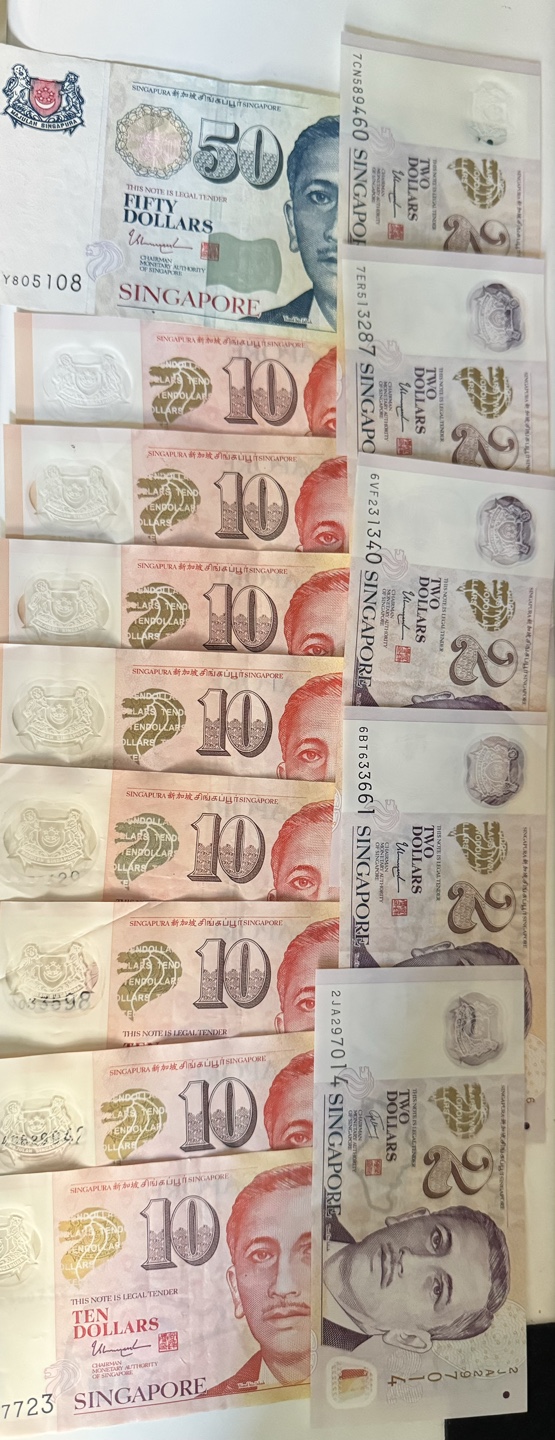싱가포르 달러 싱가폴 달러 판매합니다