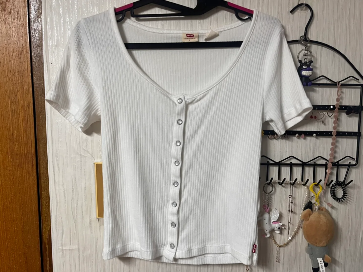 리바이스 여성 반팔티