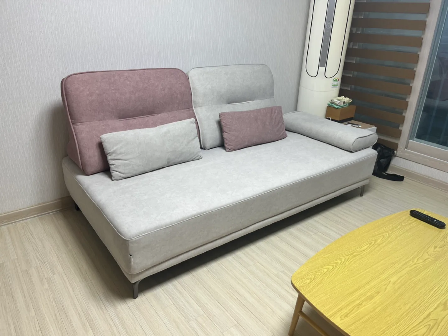 3인용 패브릭소파