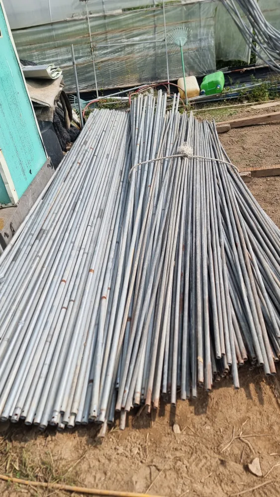 고추말뚝, 중고 파이프.