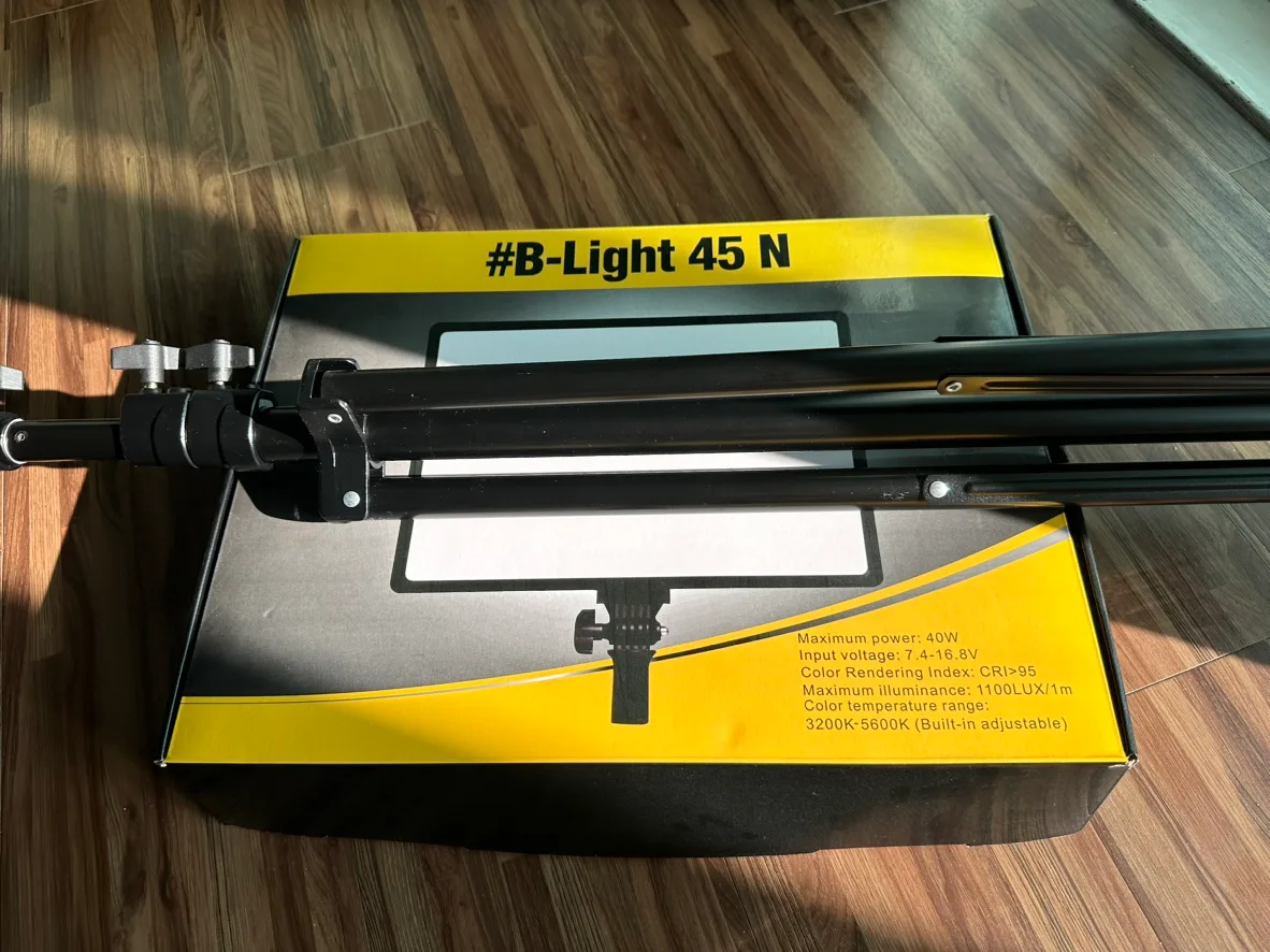 촬영용 라이트 (스마트 스토어 및 유투브 촬영용)