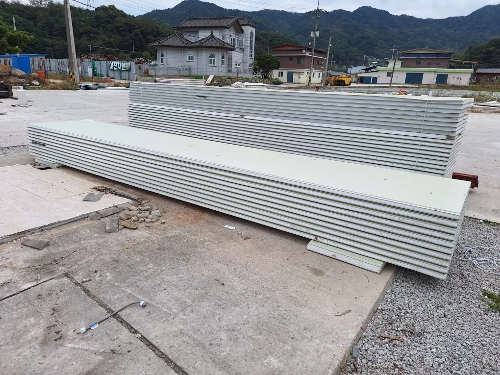 50mm중고벽체판넬 길이6m