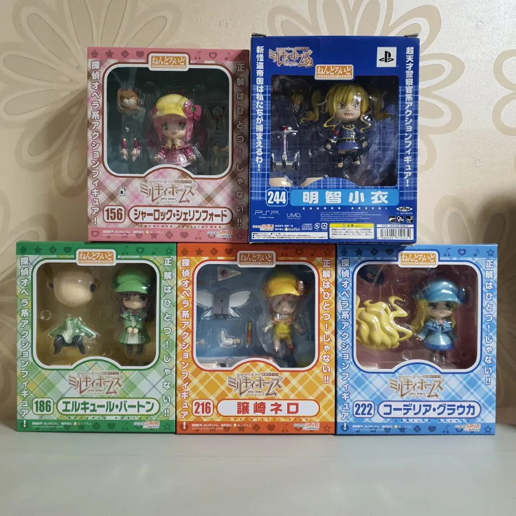 넨도로이드 밀키 홈즈 세트 중고품 판매합니다!