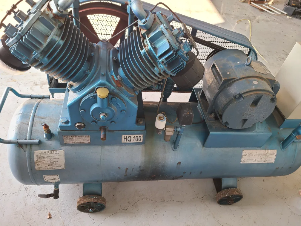 10마력 중고콤프레샤