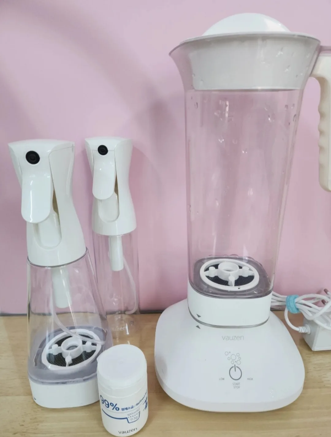 [중고] 바우젠 전기분해살균수 제조기 세트