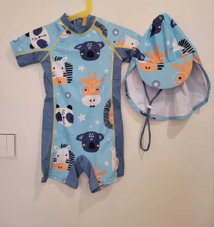 유아 래쉬가드 수영복 90