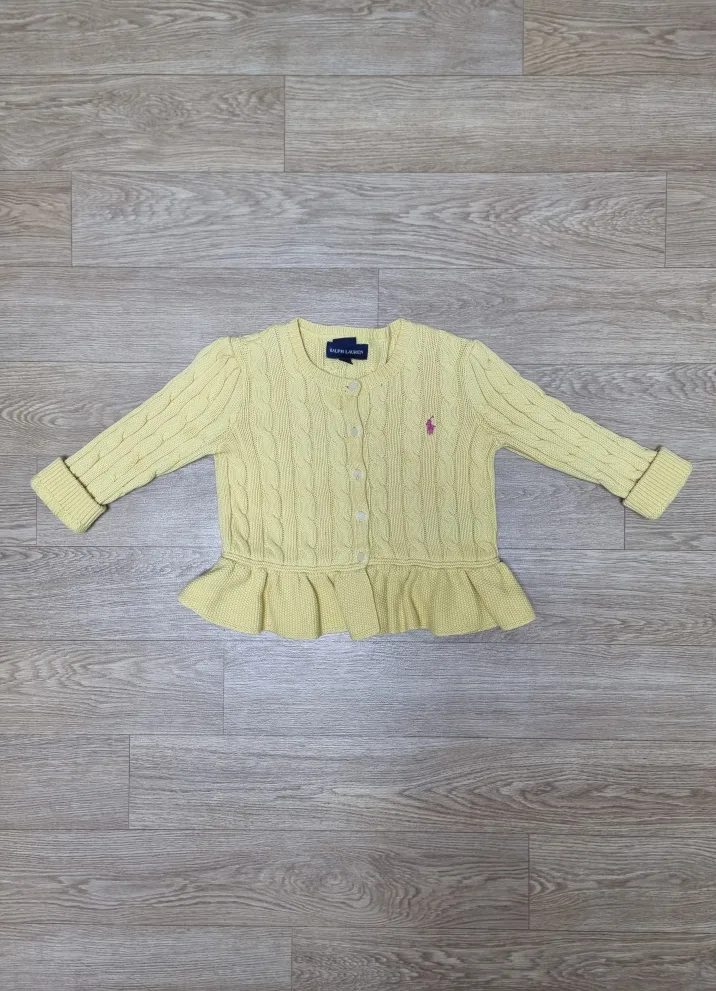 폴로 여아가디건 2T