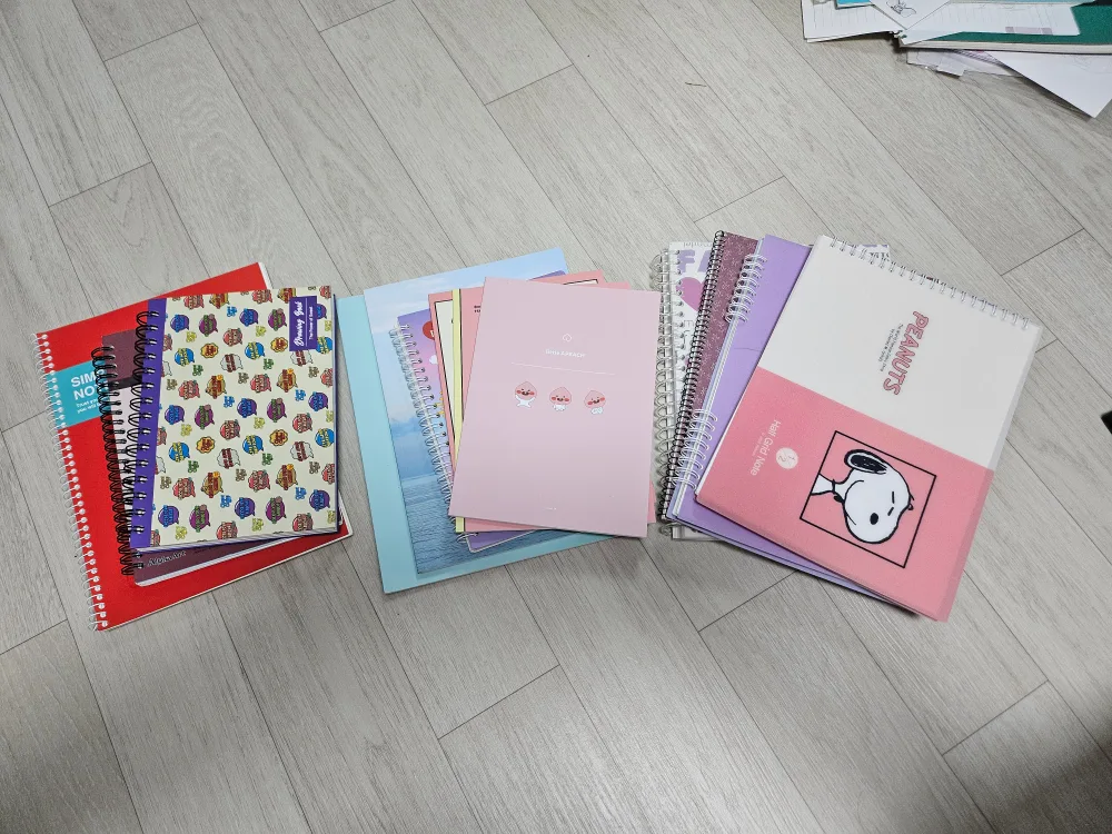 공책 중고 일괄나눔