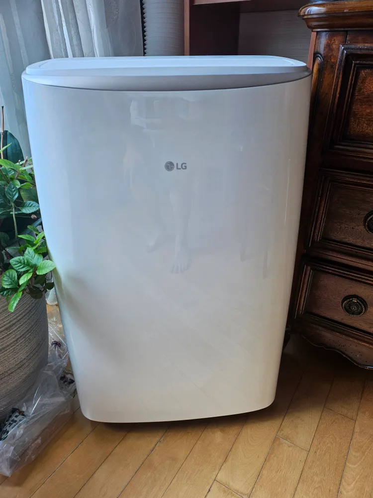 이동식 에어컨. 실외기 필요요없음