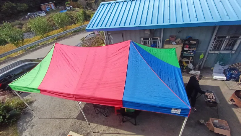 캐노피 천막지붕 3×6