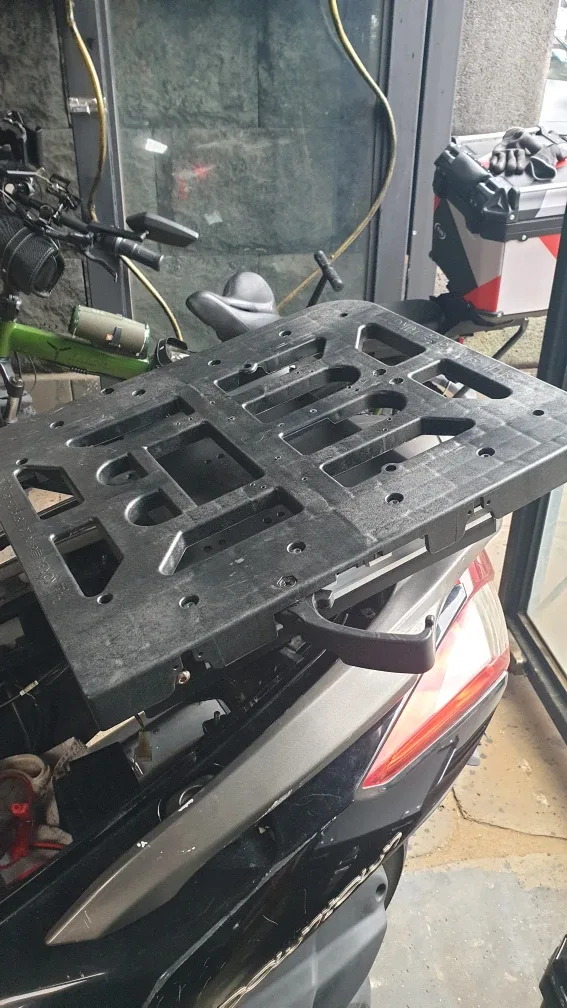 탑박스  슬라이드 짐대받침