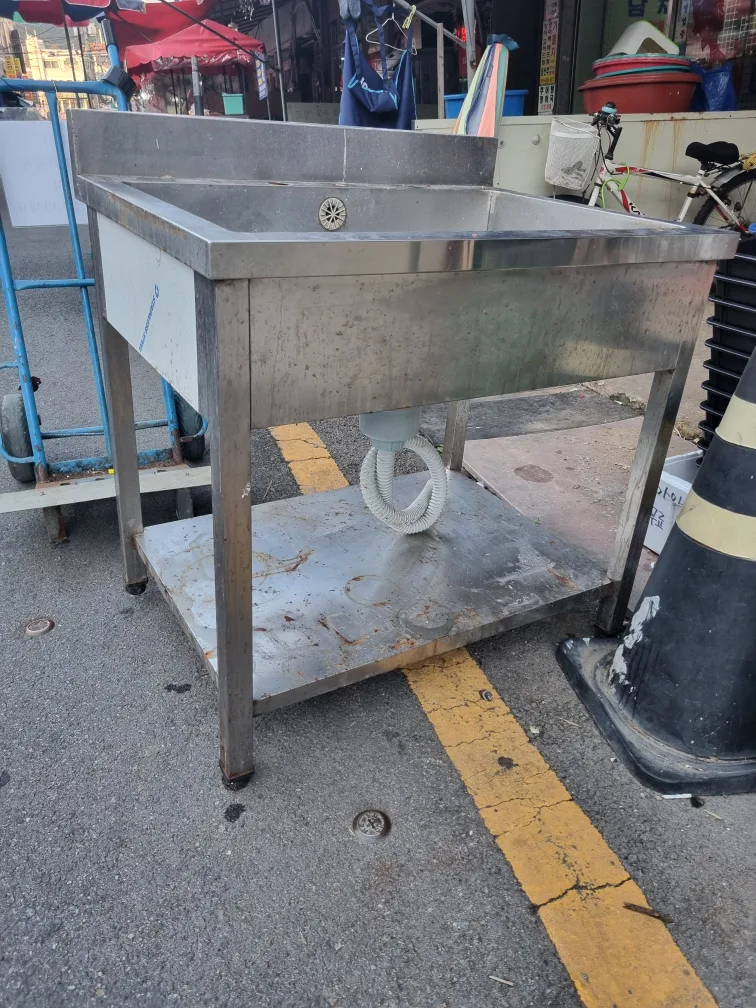 중고 스텐 씽크대 팝니다.