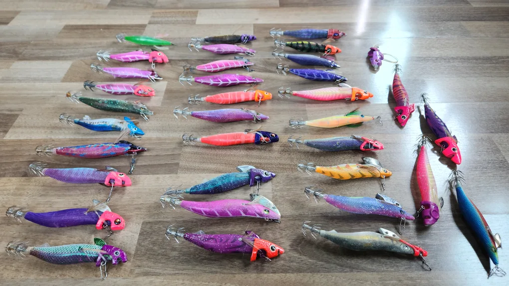 중고 에기 팝니다. 팁런