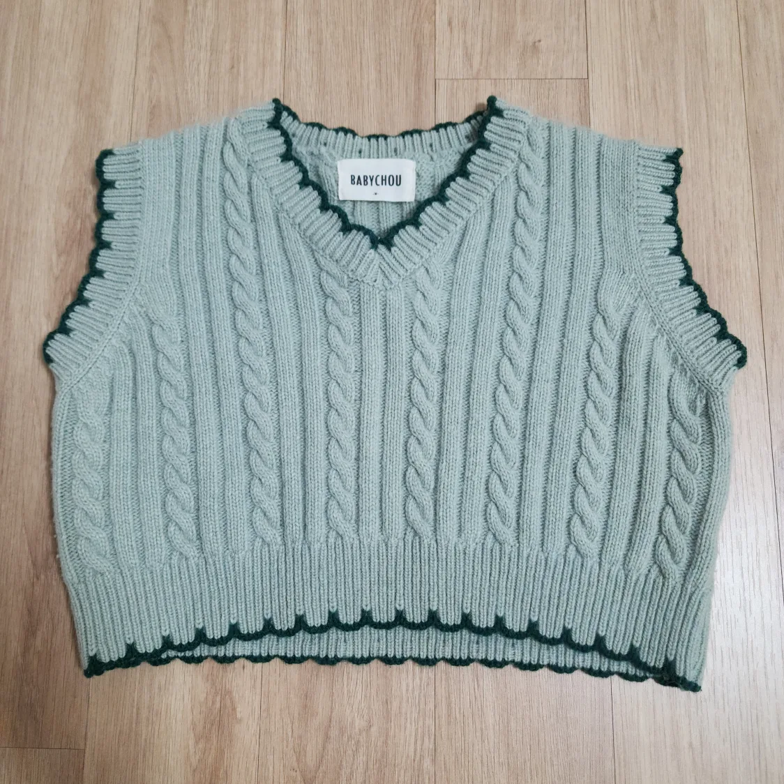 ☆아기/사이즈 m 스웨터 조끼 옷 팔아요(중고)