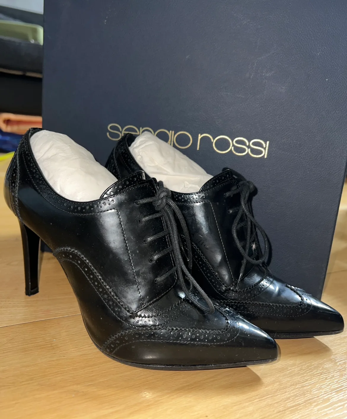 세르지오로시 신발 구두 sergio rossi 35반