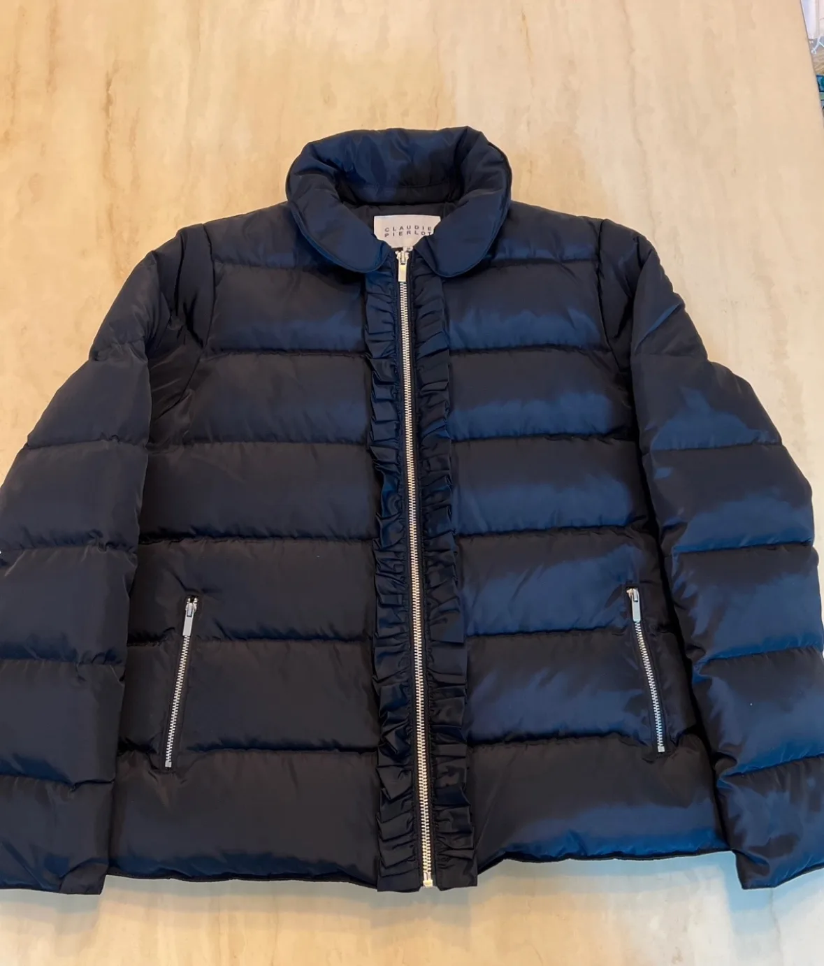 [중고명품][3번미만 착용] 끌로디피에로 패딩점퍼