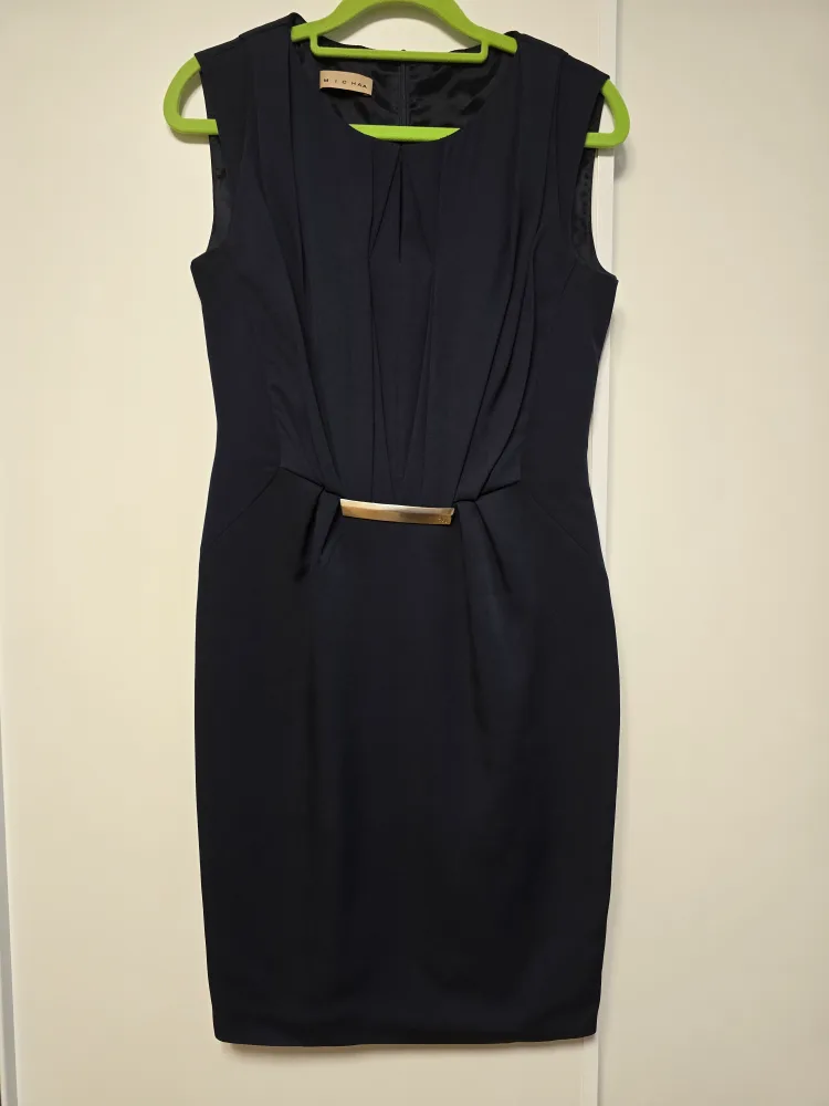 미샤 민소매 원피스 짙은 곤색 중고