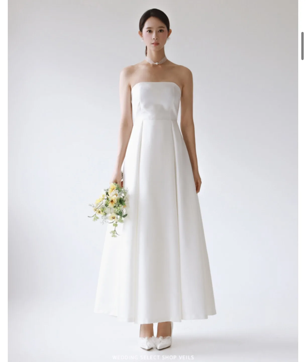 베일즈 튜브탑 드레스