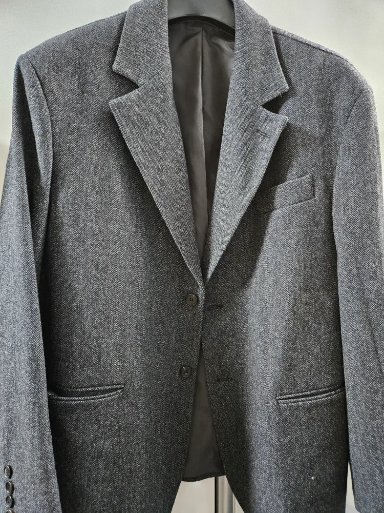 엘무드 헤링본 블레이저