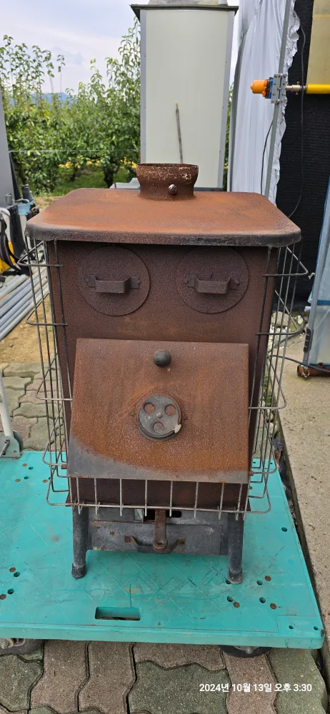 장작난로 중고 판매