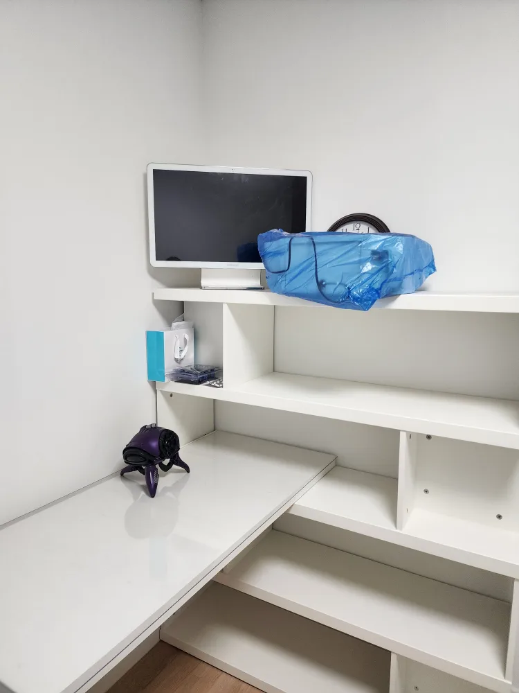 중고 책상책장세트 4단