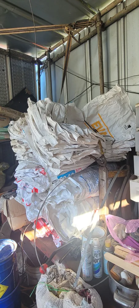 20kg  pp마대 한번사용중고 무료나눔. 약200정도